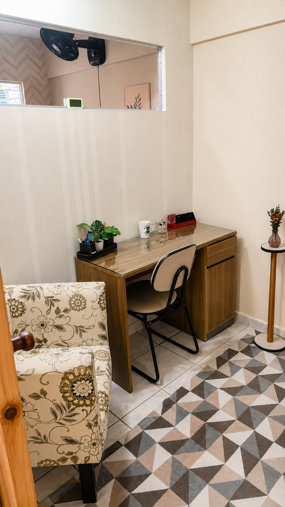 Sala de atendimento para avaliação neuropsicológica no Espaço Multi Ser